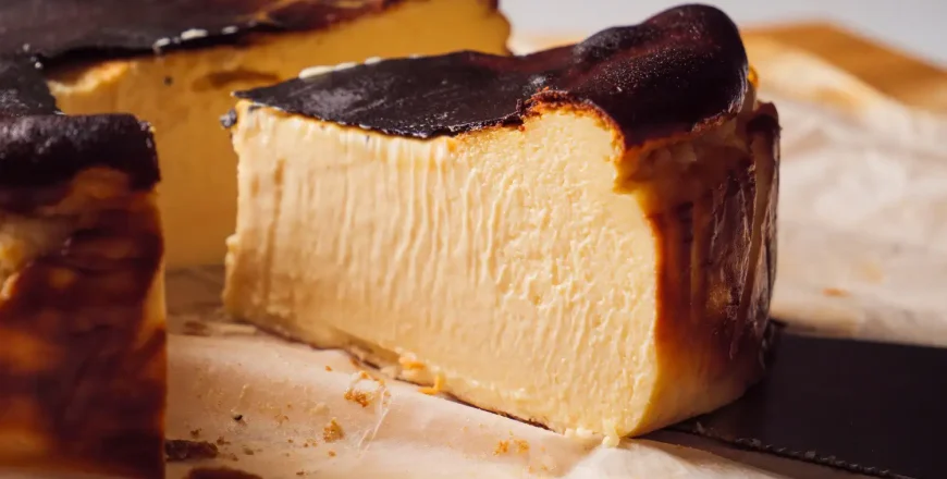 Basque-Cheesecake